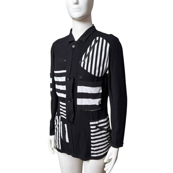 Y-3 Yohji Yamamoto Vintage Men Reversible Jacket Size Large 100% Cotton - Picture 7 of 16